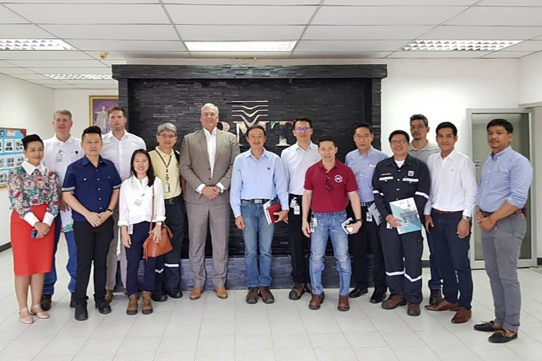 Chevron Visits BMT Thailand Mercury Waste Processing Facility