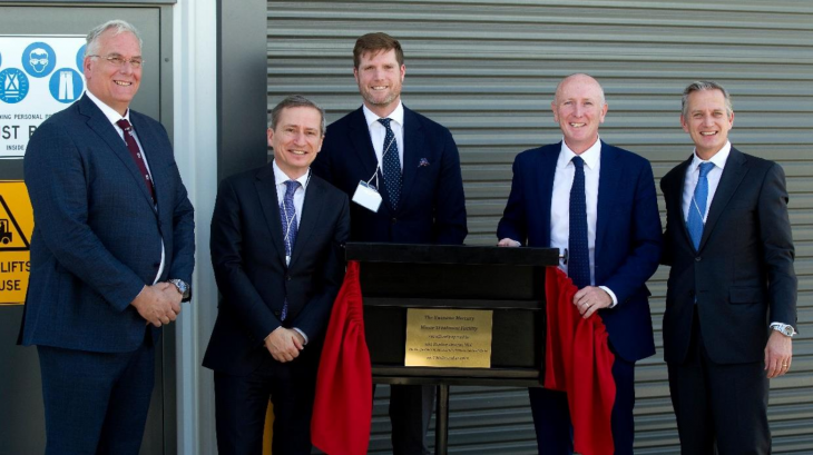 BMT Australian state-of-the-art mercury treatment facility opening - Opening team BMT Australia Kwinana